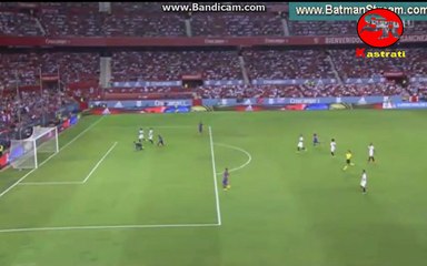 El Haddadi M. - GOAL - Sevilla 0-2 Barcekona - 14.08.2016