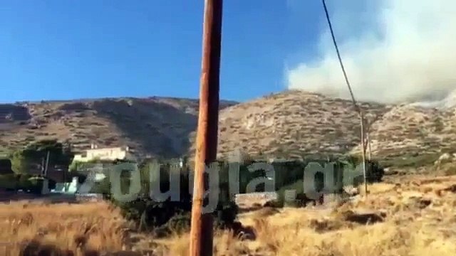 ΣΦΥΓΜΟΣ TV: Πυρκαγια σε δασική έκταση στα Καλύβια Αττικής
