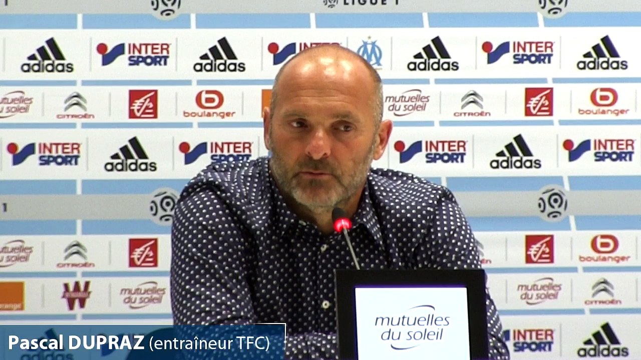 OM-TFC : la réaction de Pascal Dupraz