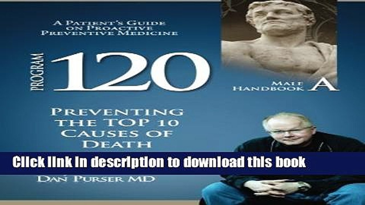 [Download] The Program 120Â® Preventive Medicine Patient Handbook A for Males Hardcover Online