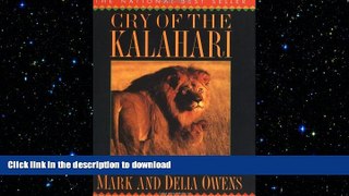 READ BOOK  Cry of the Kalahari FULL ONLINE