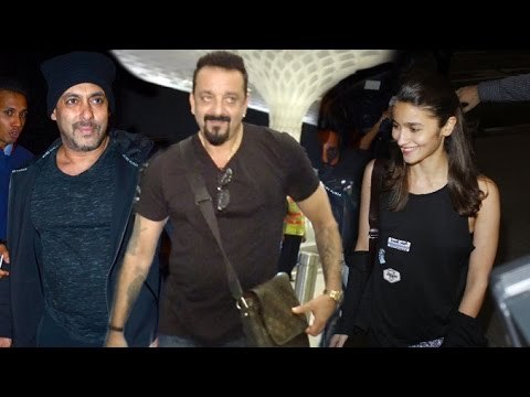 Airport Spotting 22nd June 2016 | Salman Khan,Sanjay Dutt,Alia Bhatt,Arbaaz,Karan Johar