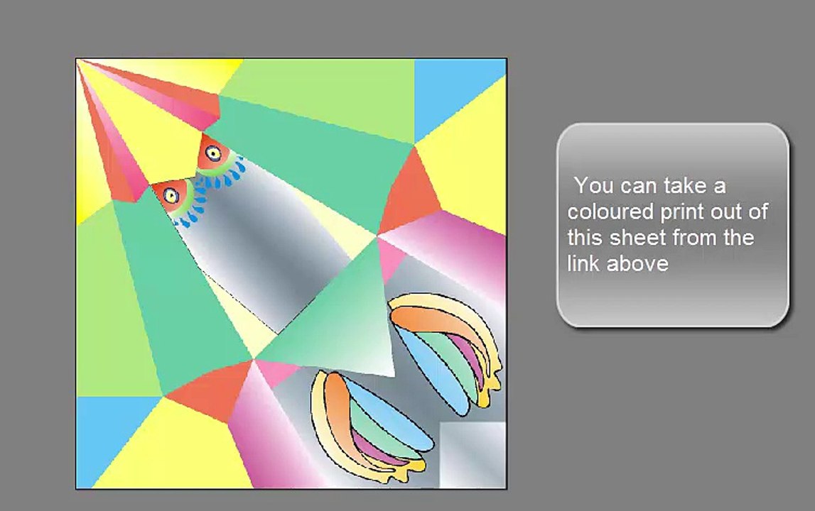 origami Lesson - making a pelican