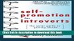 [Download] Self-Promotion for Introverts: The Quiet Guide to Getting Ahead Hardcover Online
