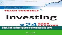 [Download] Teach Yourself Investing in 24 Easy Lessons, 2E Hardcover Free