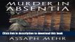 [Popular Books] Murder In Absentia (Felix the Fox) (Volume 1) Free Online