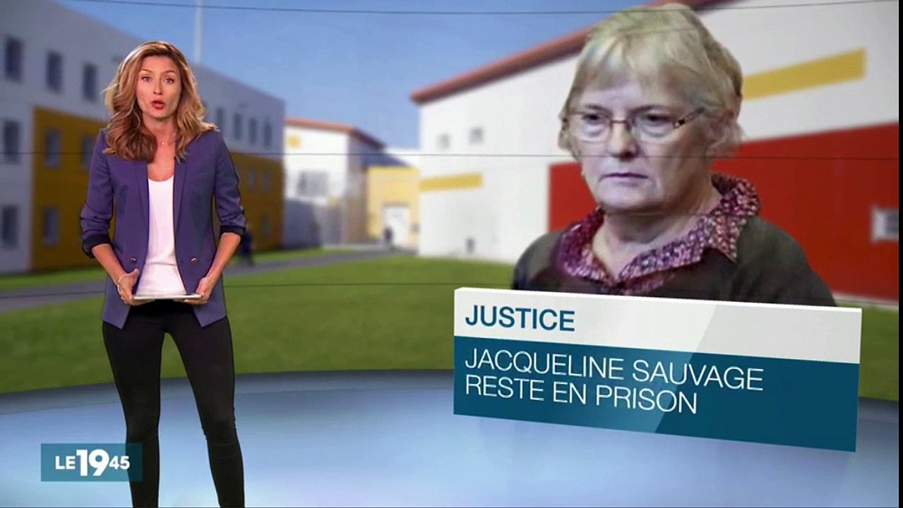 JT M6 12 août 2016 - Rejet de la demande de libération de Jacqueline Sauvage