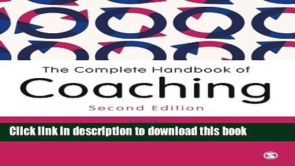 [Download] The Complete Handbook of Coaching Kindle Free