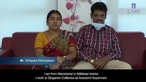 Mr C Chiranjeevi’s wife speaks of his liver transplantation surgery at CARE Hospitals, Visakhapatnam