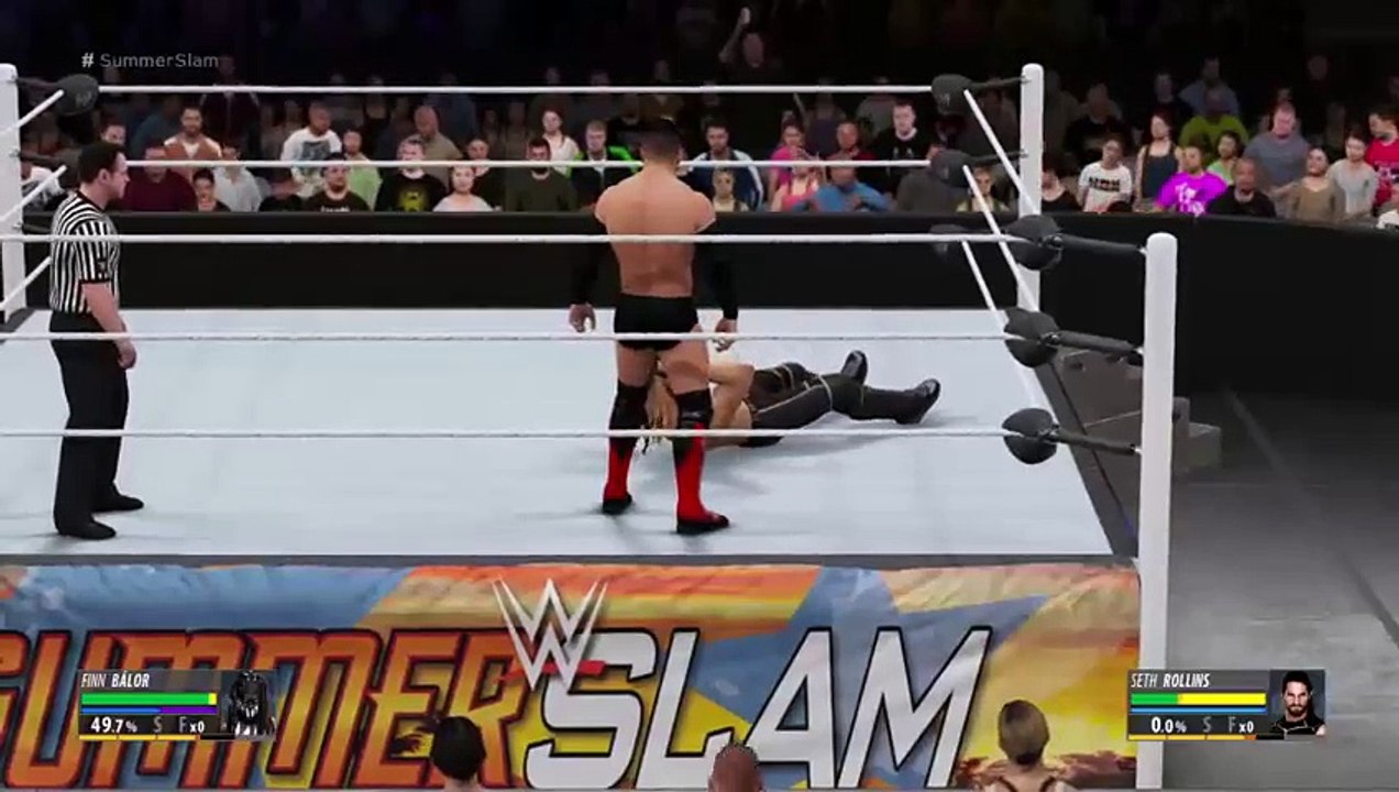 Watch WWE SummerSlam 2016 Full Show | WWE SummerSlam  8/21 /16 Full Show Part WWE 2K16 (132)