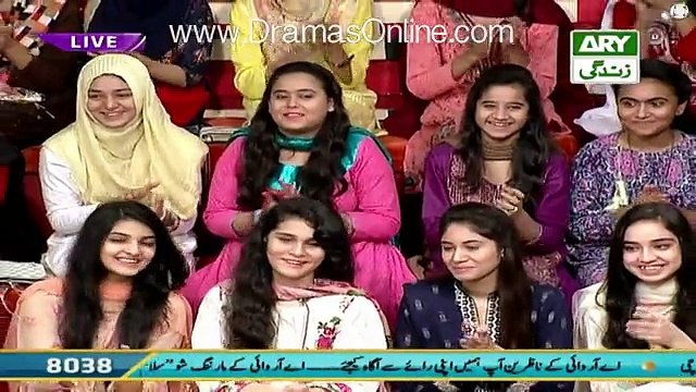 Check out Iqrar-ul-Hassan's Son Milli Nagma in a Live Show