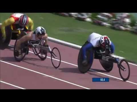 Men's 800m T53 | heat 3 | 2015 IPC Athletics World Championships Doha