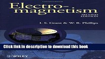 [Download] Electromagnetism Kindle Free