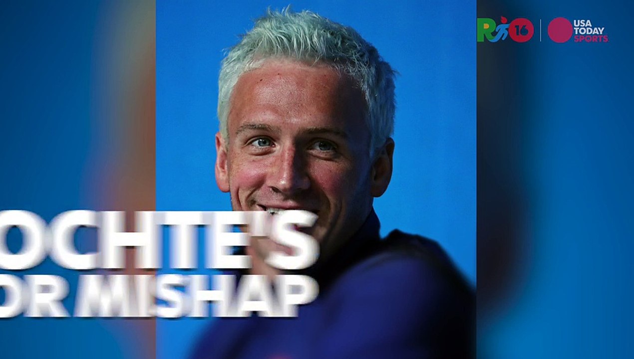 Ryan Lochte's hair color mishap