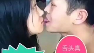Funny kissing