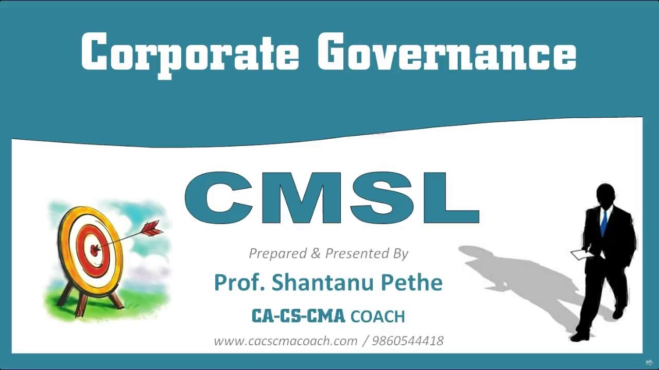 CMSL=09=Corporate Governance= D