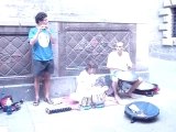 Musiciens de rue à Barcelone