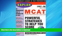 READ THE NEW BOOK KAPLAN MCAT COMPREHENSIVE REVIEW 1997-1998 WITH CD-ROM (Book and CD-Rom) READ
