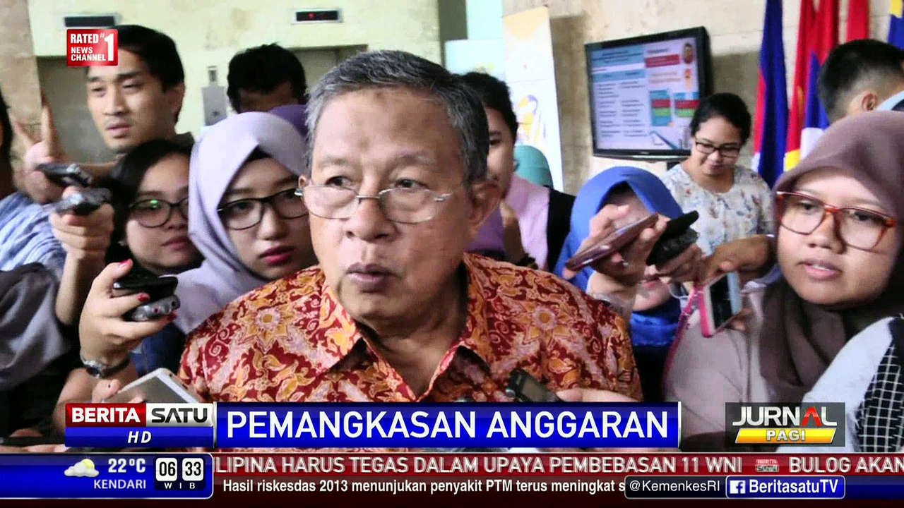 Menteri Darmin: Pemangkasan Anggaran Kementerian Berdasarkan Kriteria Tertentu