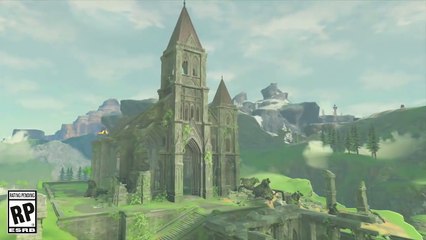 The Legend of Zelda  Breath of the Wild - Temple of Time Flyaround