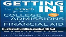 [Popular Books] Getting In: The Zinch Guide to College Admissions   Financial Aid in the Digital