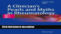 Download A Clinician s Pearls   Myths in Rheumatology [Online Books]