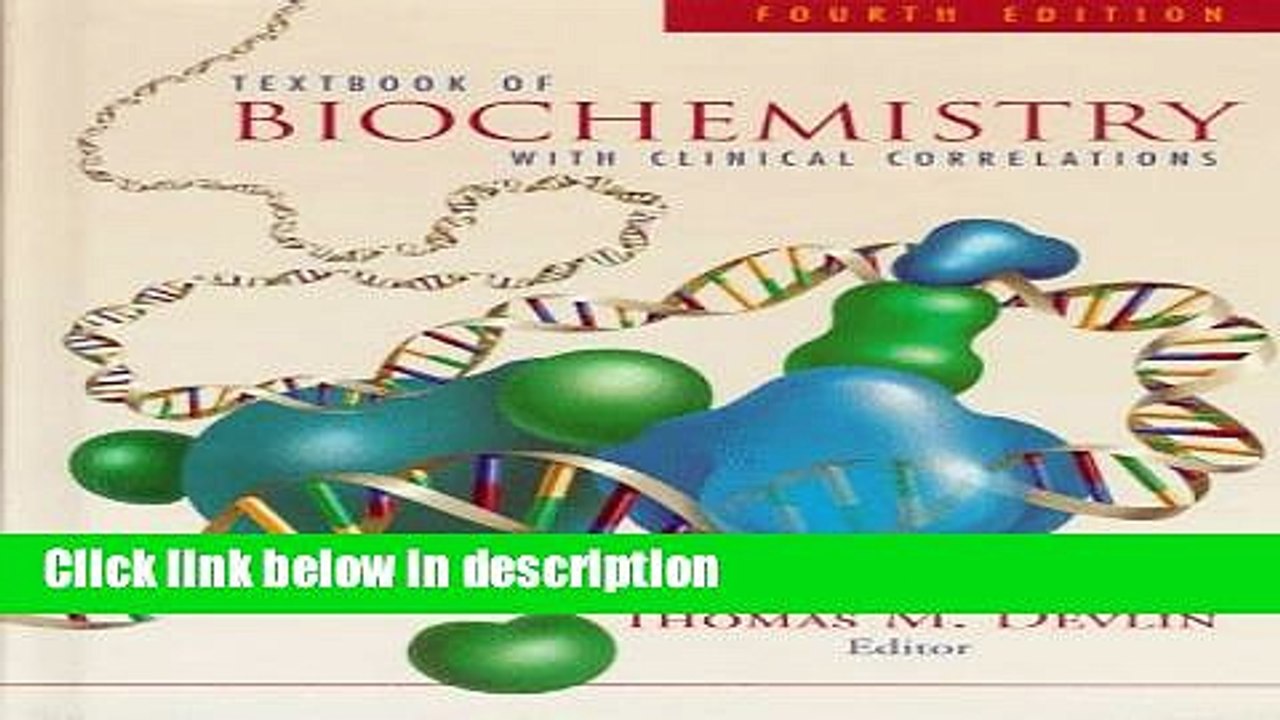 Books Textbook of Biochemistry: With Clinical Correlations Free Online