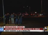 Mesa police: Officers involved in shooting trying to reach homicide suspect