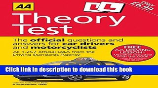 [Popular Books] AA Theory Test and Practical Test Twin Pack Full Online