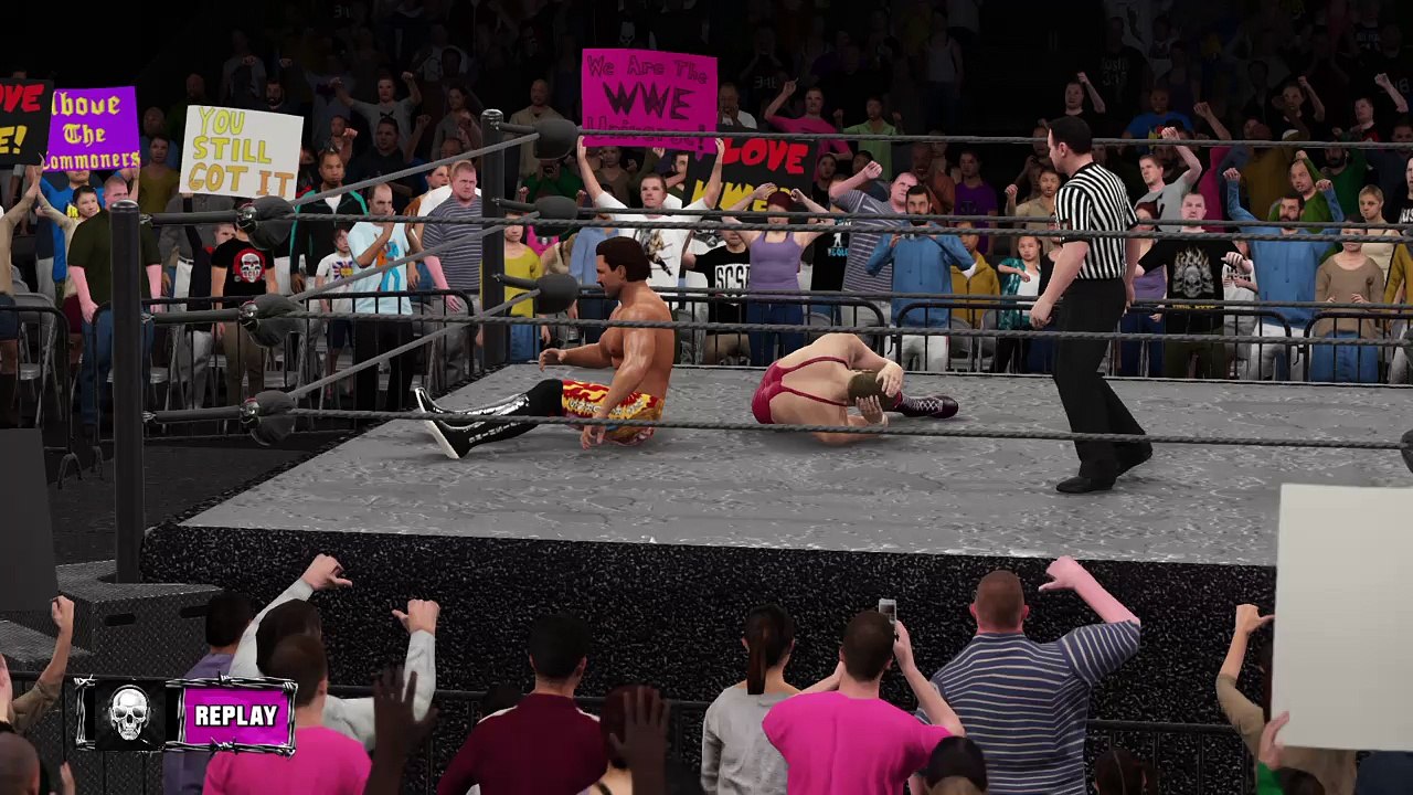 WWE 2K16 lord steven regal  v ravishing rick rude highlights