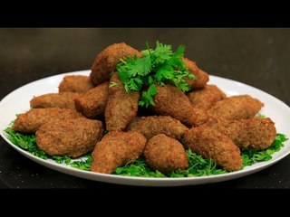 كبة بطاطس بالبرغل | الشيف شربيني