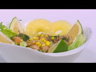 سلطة جمبري بالاناناس | هشام السيد