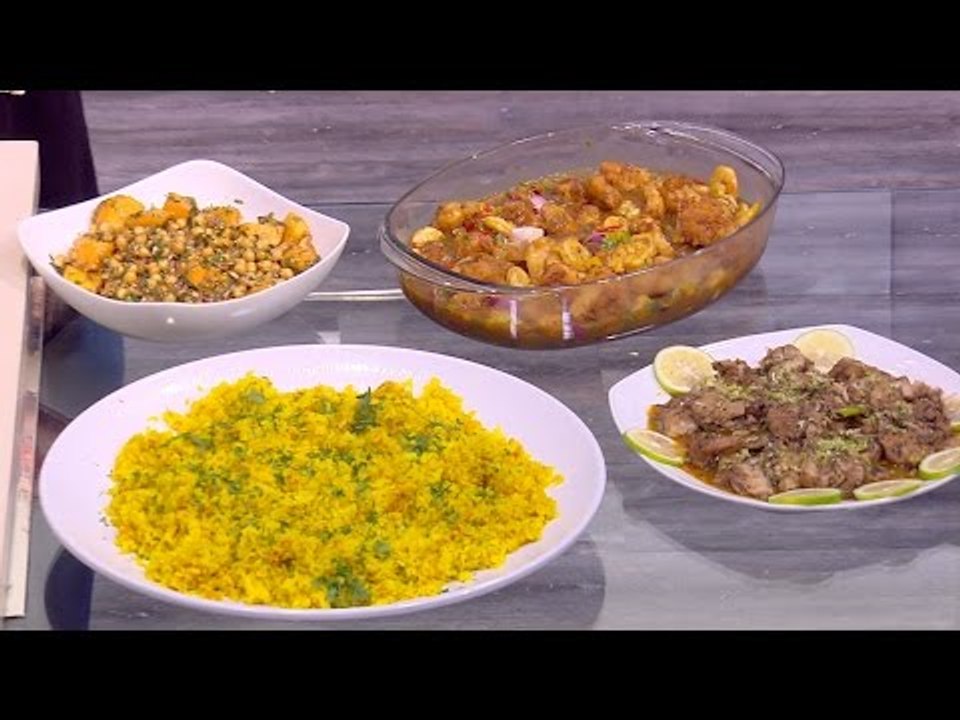 سمك فيليه بعصير العنب - جمبري بصوص المحار - سلط...