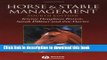 [Popular Books] Horse and Stable Management Download Online