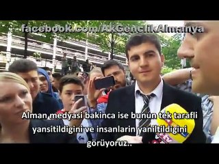 Alman tv sinde yayınlanmayan röportaj.