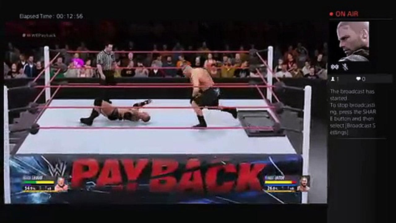 kasper WWE2K16 Live PS4 Broadcast (2)