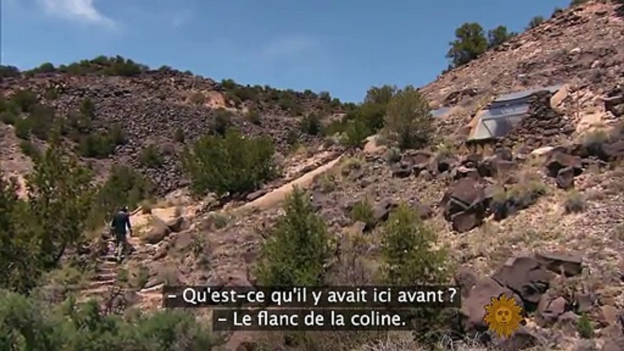 Il passe 25 ans de sa vie sous cette grotte et en fait un véritable chef-d'oeuvre