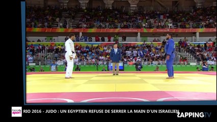 JO de Rio 2016 : Un judoka égyptien refuse de serrer la main de son concurrent israélien (Vidéo)