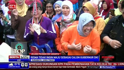 Risma Berniat Menawar Megawati Agar Tetap di Surabaya