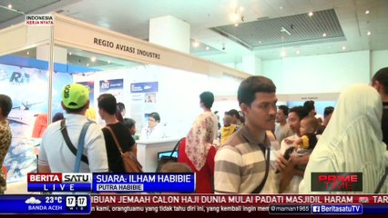 Jumlah Pengunjung Festival Habibie Melebihi Target