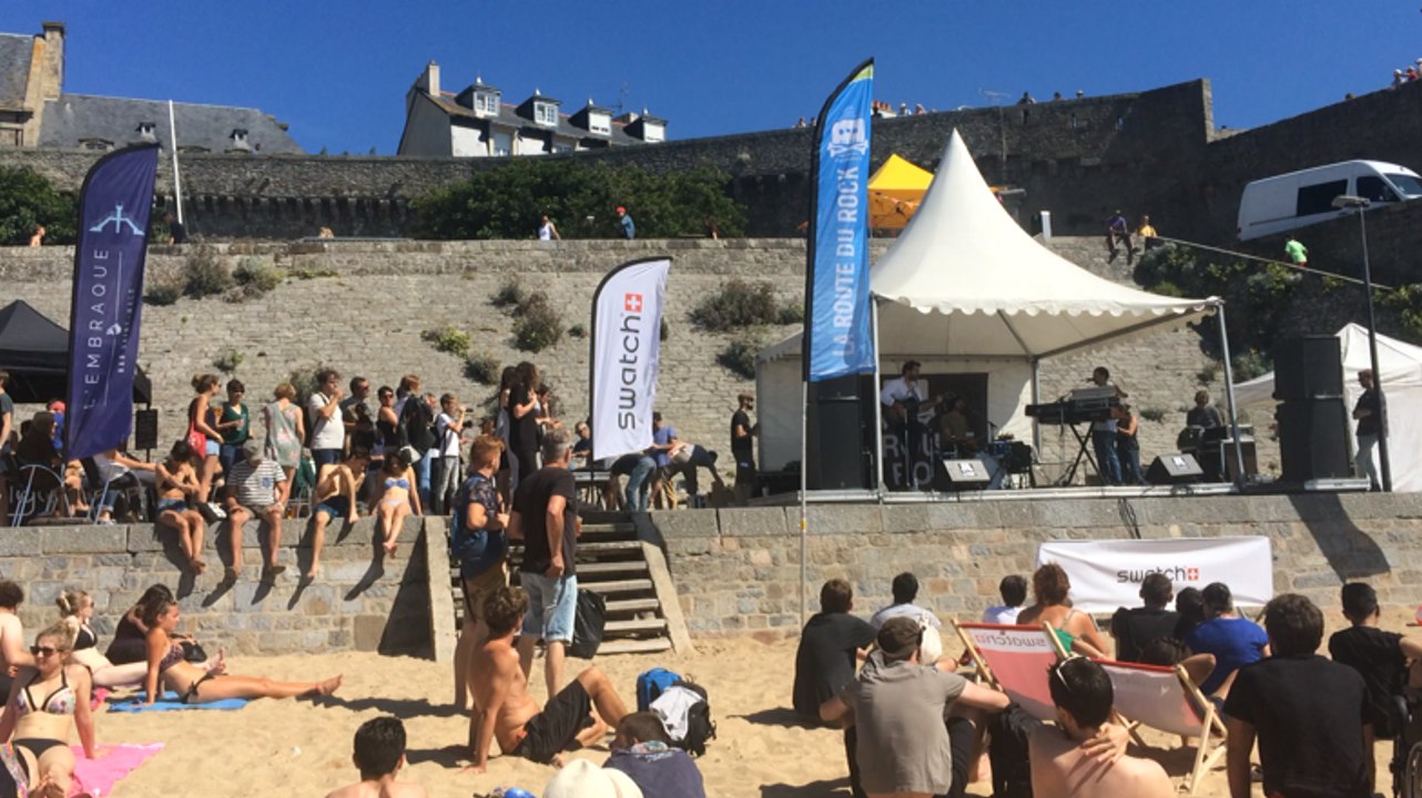 Aquagascallo, Plage de Bon secours, vendredi 12 août