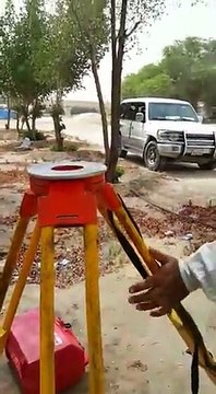 Centering and Leveling of Total Station
