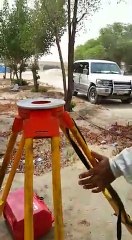 Centering and Leveling of Total Station