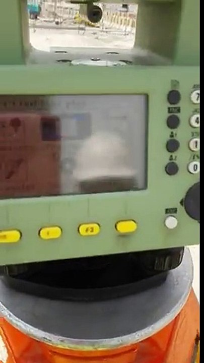 Data Export Total station to USB in DXF Format