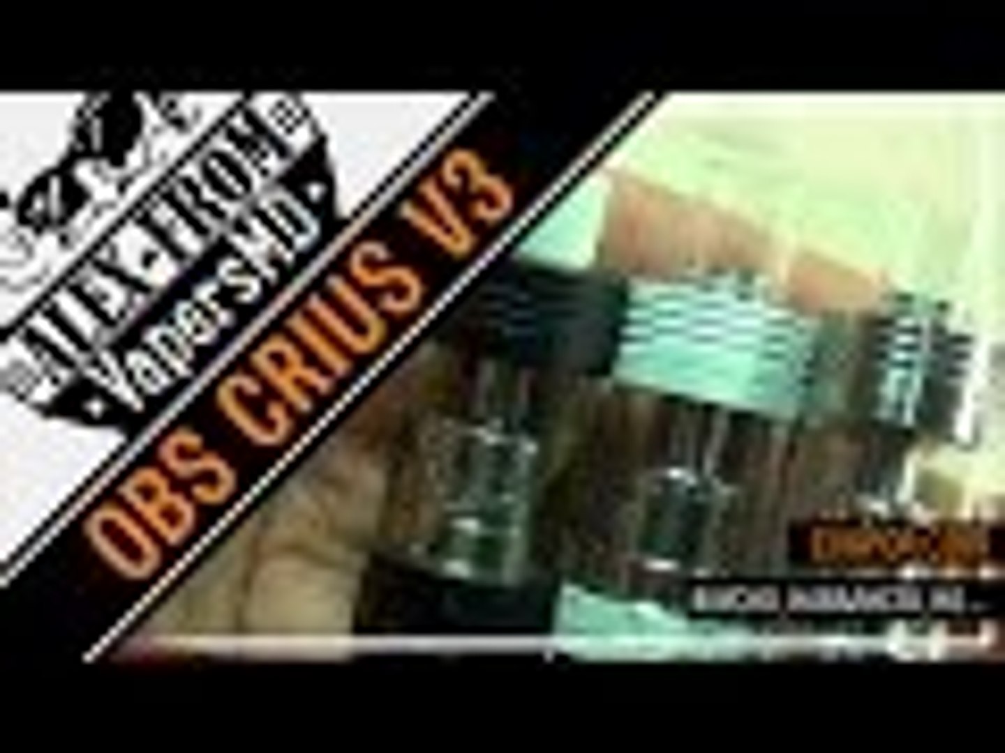 ⁣OBS Crius RTA (Velocity style deck) | from cvapor.com | вкусно, навалисто, но...
