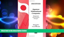 READ book  Japanese Multinational Companies (Series in International Business and Economics)