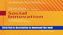 [Download] Social Innovation: Solutions for a Sustainable Future (CSR, Sustainability, Ethics