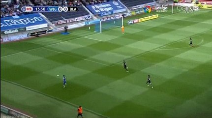 Will Grigg Goal HD - Wigan 1 - 0 Blackburn 13.08.2016