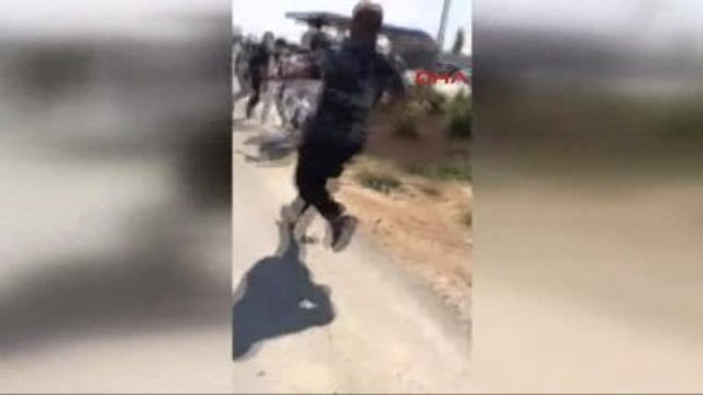 Konya Saldırıya Uğrayan Beşiktaşlı Taraftarların Bulunduğu Otobüsün İçinden Görüntüler
