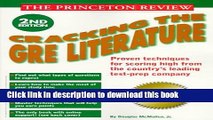 [PDF] Princeton Review: Cracking the GRE Literature, 2nd Edition Full Online